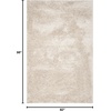 image:imageSAFAVIEH Area Rug 8x10  South Beach Shag Collection  Large  Charcoal Handmade Ultra Plush Thick Pile Ideal for Living Room Bedroom Dining Space SBS562EChampagne