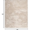 image:imageSAFAVIEH Area Rug 8x10  South Beach Shag Collection  Large  Charcoal Handmade Ultra Plush Thick Pile Ideal for Living Room Bedroom Dining Space SBS562EChampagne