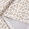 image:imageSAFAVIEH Audrey Collection Area Rug  6 Square Ivory Modern Geometric Design Ideal for Living Room Bedroom Dining Room AUD103A6SQTaupeIvory