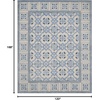 image:imageSAFAVIEH Bella Collection Area Rug  5 x 8 Ivory amp Blue Handmade Wool amp Viscose Ideal for High Traffic Areas in Living Room Bedroom BEL155AIvoryBlue