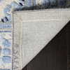 image:imageSAFAVIEH Bella Collection Area Rug  5 x 8 Ivory amp Blue Handmade Wool amp Viscose Ideal for High Traffic Areas in Living Room Bedroom BEL155AIvoryBlue