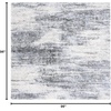 image:imageSAFAVIEH Berber Shag Collection 8 x 10 IvoryGrey BER273A Modern Abstract NonShedding Living Room Bedroom Dining Room Entryway Plush 12inch Thick Area RugIvoryGrey
