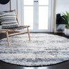 image:imageSAFAVIEH Berber Shag Collection 8 x 10 IvoryGrey BER273A Modern Abstract NonShedding Living Room Bedroom Dining Room Entryway Plush 12inch Thick Area RugIvoryGrey