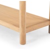 image:imageSAFAVIEH Couture Collection Jaylessa Medium Oak 2Drawer Console TableNatural