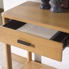 image:imageSAFAVIEH Couture Collection Jaylessa Medium Oak 2Drawer Console TableNatural