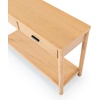 image:imageSAFAVIEH Couture Collection Jaylessa Medium Oak 2Drawer Console TableNatural