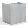image:imageSAFAVIEH Couture Collection Ottawa BlackSilver Aluminum Accent Table Nightstand Fully Assembled