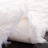 image:imageSAFAVIEH Faux Sheep Skin Collection Area Rug  5 x 7 Ivory Silken Glam Design NonShedding amp Easy Care 235inch Thick Ideal for High Traffic Areas in Living Room Bedroom FSS235A