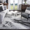 image:imageSAFAVIEH Glacier Collection 8 x 10 Pink  Blue GLA127U Modern Abstract NonShedding Living Room Bedroom Dining Home Office Area RugGreyMulti