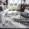 image:imageSAFAVIEH Glacier Collection 8 x 10 Pink  Blue GLA127U Modern Abstract NonShedding Living Room Bedroom Dining Home Office Area RugGreyMulti