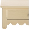 image:imageSAFAVIEH Home Collection Haven Desert Brown 2Drawer Small Console Table for Entryway Living Room FoyerNatural