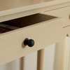 image:imageSAFAVIEH Home Collection Haven Desert Brown 2Drawer Small Console Table for Entryway Living Room FoyerNatural