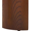 image:imageSAFAVIEH Home Collection Koka Walnut Brown Oval Top Console Table Fully AssembledWalnut