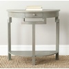image:imageSAFAVIEH Home Collection Liana Ash Grey 1Drawer Console TableAsh Grey