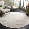 image:imageSAFAVIEH Southampton Collection Area Rug  8 x 10 Ivory Handmade Wool Blend Retro Design Ideal for Living Room Bedroom Home Office Dining Space SHA309A8Ivory