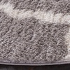image:imageSAFAVIEH Tahoe Shag Collection Area Rug  9 x 12 Blue amp White Trellis Design NonShedding amp Easy Care 12inch Thick Ideal for High Traffic Areas in Living Room Bedroom THO675MGreyWhite