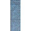 image:imageSAFAVIEH Washable Rug Tucson Collection  6 x 9 Blue amp Grey Slip Resistant amp Easy to Clean Ideal for Living Room Bedroom Dining Space TSN901MBlueGrey