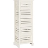 image:imageSafavieh American Homes Collection Sarina Black 5Drawer CabinetDistressed Cream