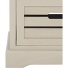 image:imageSafavieh American Homes Collection Sarina Black 5Drawer CabinetVintage Grey