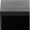 image:imageSafavieh Couture Mallory Dark Chocolate 1Drawer Storage NightstandBlack