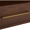 image:imageSafavieh Couture Mallory Dark Chocolate 1Drawer Storage NightstandBrown