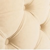 image:imageSafavieh MCR4036HQ Mercer Collection Arebelle Velvet Headboard Queen WhiteBuckwheat