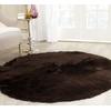 image:imageSafavieh Paris Shag Collection Area Rug  86 x 116 Beige Handmade Soft Flowing Pile Ideal for Living Room Bedroom Dining Space SG5111002Chocolate