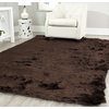 image:imageSafavieh Paris Shag Collection Area Rug  86 x 116 Beige Handmade Soft Flowing Pile Ideal for Living Room Bedroom Dining Space SG5111002Chocolate