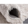 image:imageSafavieh Paris Shag Collection Area Rug  86 x 116 Beige Handmade Soft Flowing Pile Ideal for Living Room Bedroom Dining Space SG5111002Ivory