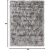 image:imageSafavieh Paris Shag Collection Area Rug  86 x 116 Beige Handmade Soft Flowing Pile Ideal for Living Room Bedroom Dining Space SG5111002Silver