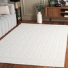 image:imageSafavieh Paros Collection Area Rug  5 x 76 Ivory NonShedding amp Easy Care Ideal for High Traffic Areas in Living Room Bedroom Dining Room POS116A5Ivory