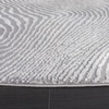 image:imageSafavieh Revive Collection Area Rug  53 x 77 Ivory Modern Abstract Design NonShedding amp Easy Care Ideal for High Traffic Areas in Living Room Bedroom Dining REV110A5Grey