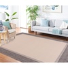 image:imageMartha Stewart x SAFAVIEH Outdoor Area Rug Collection  45 x 65 Camel amp Brown Weather Resistant amp Washable Ideal for Patio Backyard Mudroom Deck Accent Space MSRO386T