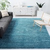 image:imageSAFAVIEH California Shag Collection Area Rug  8 x 10 Turquoise NonShedding amp Easy to Clean Ultra Plush Thick Pile Ideal for Living Room Bedroom Dining Space SG1515858