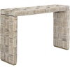 image:imageSAFAVIEH Furniture  Wicker Console Table  White Washed Rattan  Handwoven Waterfall Design  Ideal for Entryway Living Room amp Hallway 531W x 177D x 299H WIK6502AWhite Washed