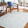 image:imageSAFAVIEH Handmade Wool Area Rug 6x8  MicroLoop Collection  Traditional Design Blue amp Beige Ideal for Living Room Bedroom Dining Space MLP535MBlueBeige