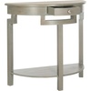 image:imageSAFAVIEH Home Collection Liana Ash Grey 1Drawer Console TableAsh Grey