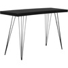 image:imageSafavieh Home Collection Wolcott MidCentury Modern Taupe and Black Console TableBlack  Black