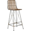image:imageSafavieh Minerva Bar Stool ChocolateNatural  Black