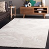 image:imageSafavieh Revive Collection Area Rug  53 x 77 Ivory Modern Abstract Design NonShedding amp Easy Care Ideal for High Traffic Areas in Living Room Bedroom Dining REV110A5Ivory