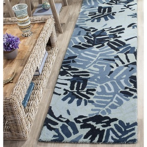 image:imageMartha Stewart x SAFAVIEH Area Rug Collection  9 x 12 Spud Handmade Wool Ideal for Living Room Bedroom Office Dining Space MSR4548AWroughtIron