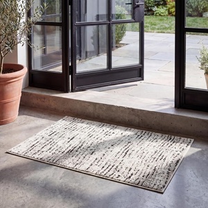 image:imageSAFAVIEH Adirondack Collection Accent Rug  26 x 4 Red amp Black Modern Abstract Design NonShedding amp Easy Care Ideal for High Traffic Areas in Entryway Living Room Bedroom ADR117FIvorySilver