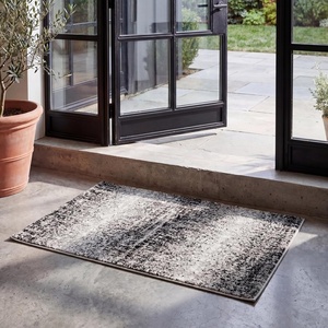 image:imageSAFAVIEH Adirondack Collection Accent Rug  26 x 4 Red amp Black Modern Abstract Design NonShedding amp Easy Care Ideal for High Traffic Areas in Entryway Living Room Bedroom ADR116FSilverBlack