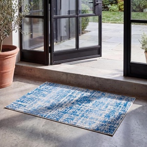 image:imageSAFAVIEH Adirondack Collection Accent Rug  26 x 4 Red amp Black Modern Abstract Design NonShedding amp Easy Care Ideal for High Traffic Areas in Entryway Living Room Bedroom ADR116FBlueSilver