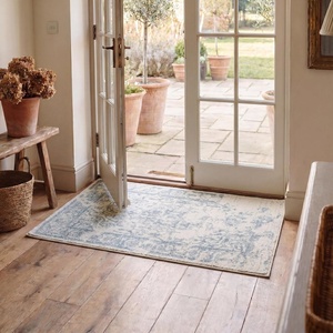 image:imageSAFAVIEH Adirondack Collection Accent Rug  26 x 4 Red amp Black Oriental Distressed Design NonShedding amp Easy Care Ideal for High Traffic Areas in Entryway Living Room Bedroom ADR101FIvorySlate