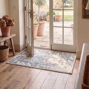 image:imageSAFAVIEH Adirondack Collection Accent Rug  26 x 4 Red amp Black Oriental Distressed Design NonShedding amp Easy Care Ideal for High Traffic Areas in Entryway Living Room Bedroom ADR101FIvorySilver