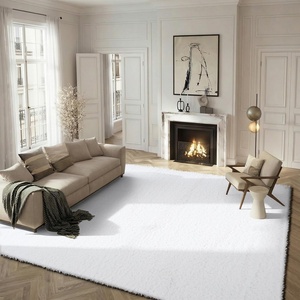 image:imageSAFAVIEH Area Rug 8x10  Polar Shag Collection  Large  White Solid Pattern NonShedding amp Easy Cleaning Ultra Plush Thick Pile Ideal for Living Room Bedroom Dining Space PSG800B