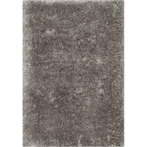 image:imageSAFAVIEH Area Rug 8x10  South Beach Shag Collection  Large  Charcoal Handmade Ultra Plush Thick Pile Ideal for Living Room Bedroom Dining Space SBS562ESilver