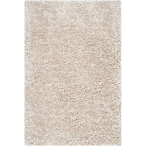 image:imageSAFAVIEH Area Rug 8x10  South Beach Shag Collection  Large  Charcoal Handmade Ultra Plush Thick Pile Ideal for Living Room Bedroom Dining Space SBS562EChampagne