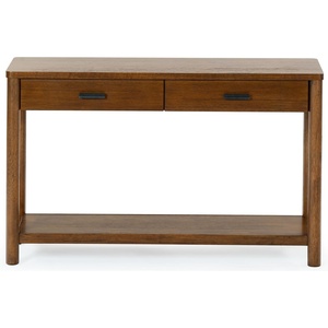 image:imageSAFAVIEH Couture Collection Jaylessa Medium Oak 2Drawer Console TableMedium Oak